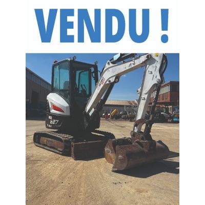 Mini-pelle Bobcat E27z (ID7258)