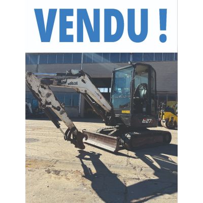 Mini-pelle Bobcat E27z (ID7257)